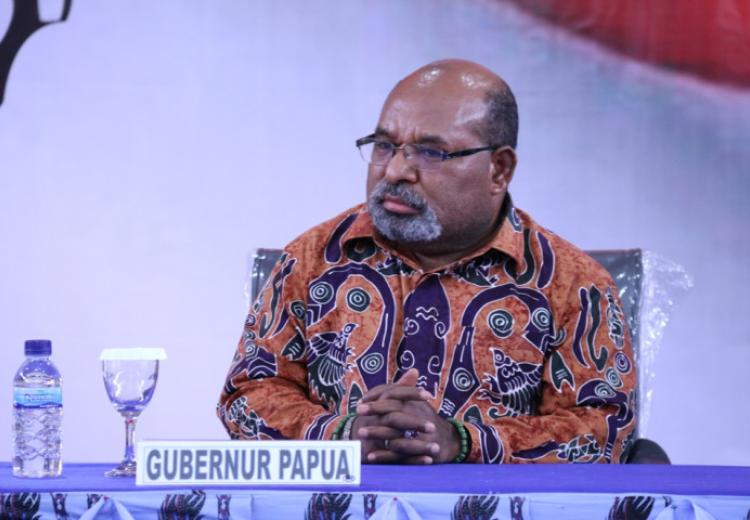 Foto: Lukas Enembe, Gubernur Papua. Sumber: Antara